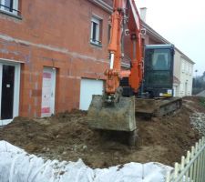 D&eacute;but de la zone d'infiltration