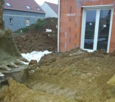 D&eacute;but de la zone d'infiltration