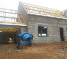 Rampanage de la charpente