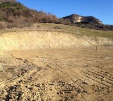 TERRASSEMENT PARCELLE - RÃ©alisation du plateau -