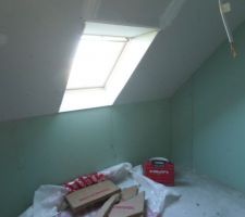 La salle de bain terminée
