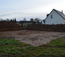 Fin de journée...Notre maison sera ICI ;-)