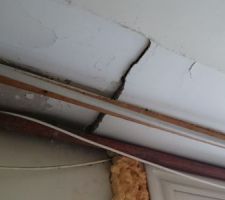 Bloc de dalle affaisse