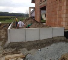 Mise en place des murs en L
