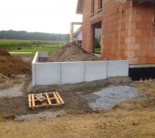 Mise en place des murs en L