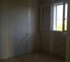 Chambre 2 
1 ère passe de joint