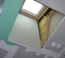 Le puit de lumière avec son velux