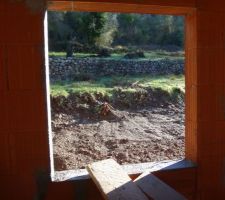 Emplacement fenêtre Chambre 2