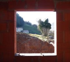 Emplacement fen&ecirc;tre Chambre 3