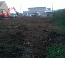 Nettoyage du terrain