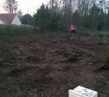 Nettoyage du terrain
