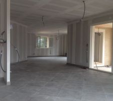 Carrelage du séjour