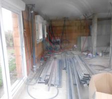 Vue du chantier intérieur en décembre 2014 !