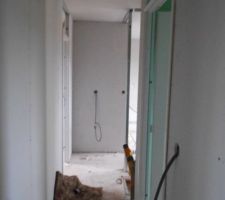 Vue du dégagement de l'étage