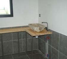 Installation de la vasque