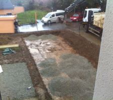 Boulodrome en cours