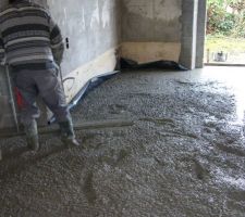 Coulage dallage