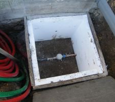 Compteur d'eau déplacé.