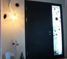 Déco de l'entrée Noël 15