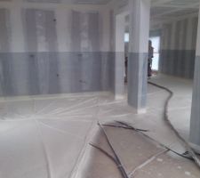 Chape : isolation projet&eacute;e