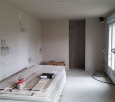 Cloisons en cours