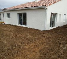 Terre remise en place(derrière)