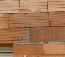 Auréole à cause de la fuite