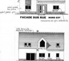 Façade avant et arrière