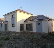 Avec les descentes et terrain nettoyé