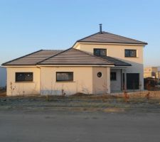 Avec les descentes et terrain nettoyé