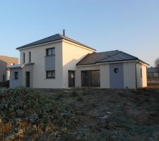 Avec les descentes et terrain nettoyé