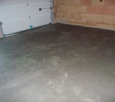 Ragréage sol garage