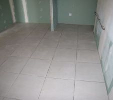 Carrelage buanderie