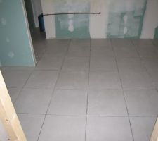 Carrelage buanderie