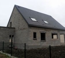 Couverture façade arrière.