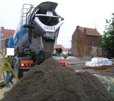 Arriv&eacute;e du b&eacute;ton "fibr&eacute;" pour la chappe du carrelage