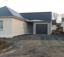 Voila le terrain mis de niveau