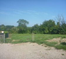 Entr&eacute;e du terrain