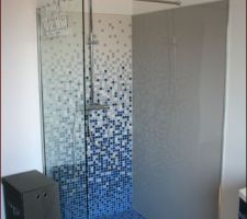 La douche terminée