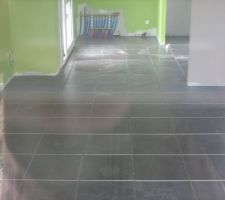 Carrelage RDC vu de dehors