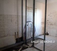 Cloison salle de bains