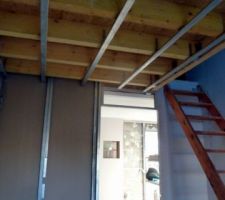 Atelier cloison et plafond