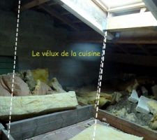Le futur puits du jour de la cuisine