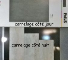 Carrelage chambres et reste de la maison