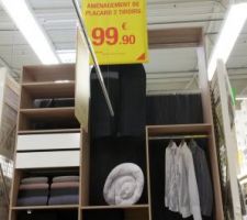 Amenagement dressing