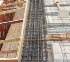 Photo du chev&ecirc;tre pour la tr&eacute;mie d'escalier