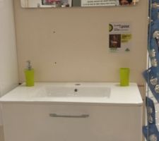 Meuble salle de douche