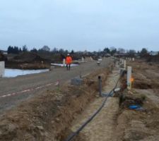 Travaux de lotissement