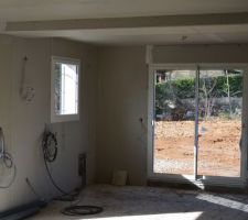 Emplacement pour future cuisine (côté linaire)