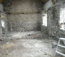 Plus de ciment sur les pierres